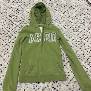 Y2K Aeropostale half zip hoodie